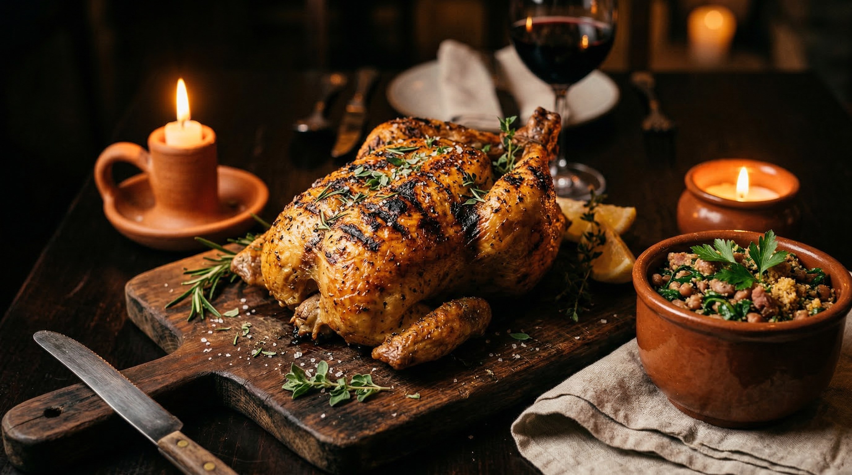 Frango Assado na Brasa